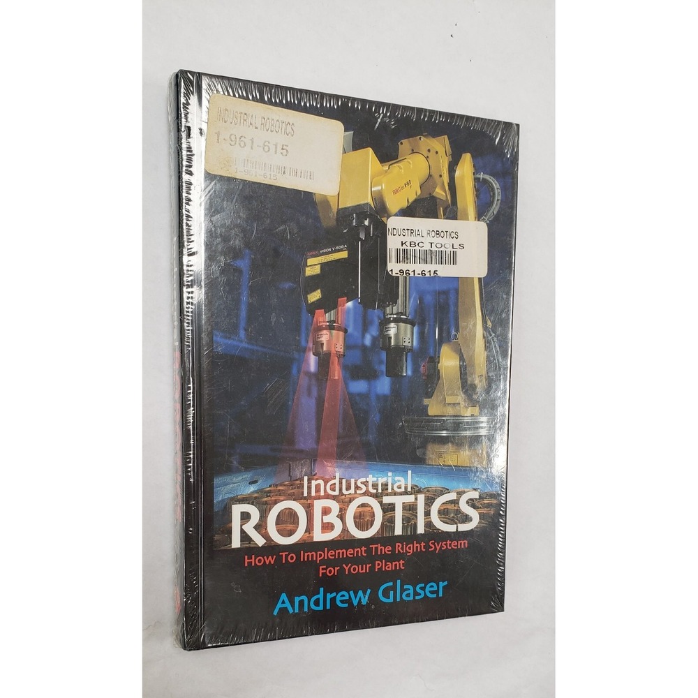 Industrial Robotics‎ Hardcover Andrew Glaser Sealed New Unopened